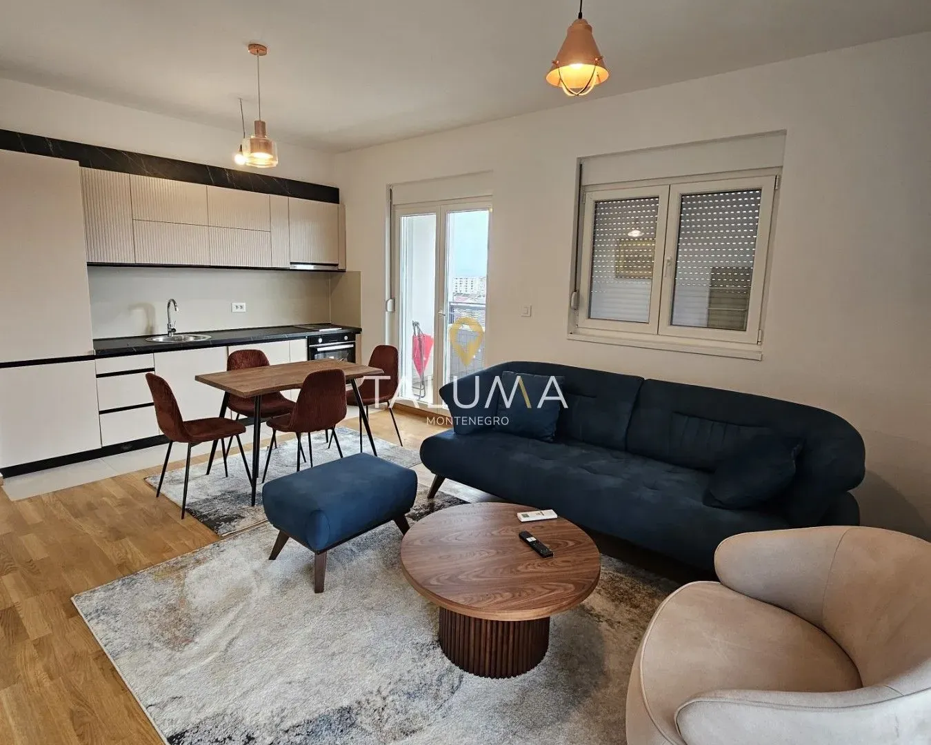 Rent, two bedroom apartment, 65m², Stari Aerodrom, Podgorica