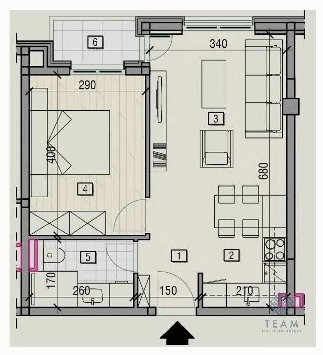 Prodaja, jednosoban stan, 41m², Centar, Kolašin