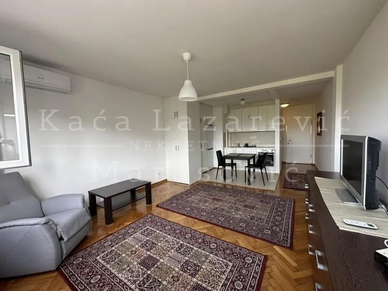 Rent, one bedroom apartment, 33m², Novi Beograd Blok 1 Fontana, Novi Beograd Sve Podlokacije