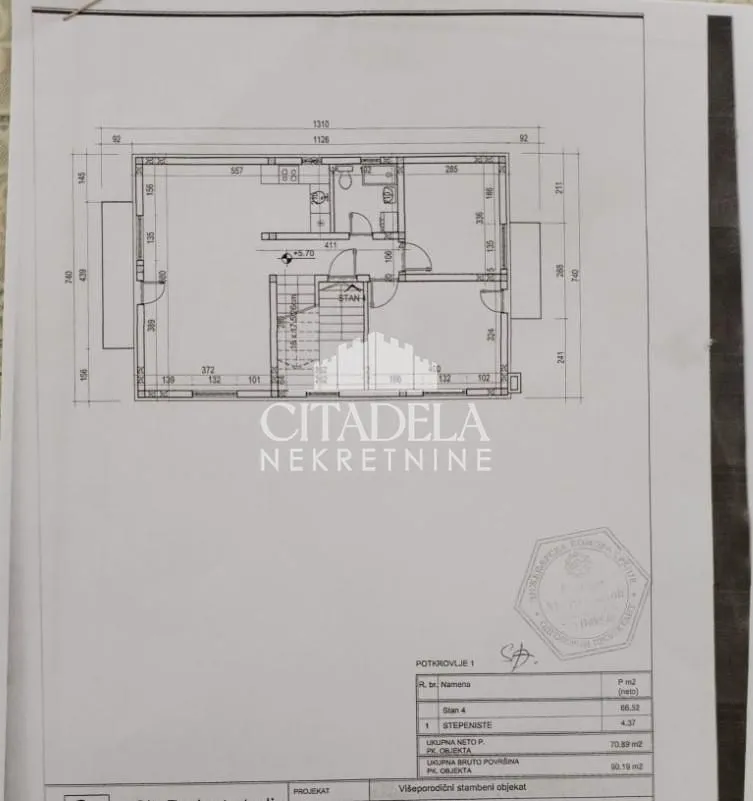 Sale, two bedroom apartment, 84m², Altina, Beograd