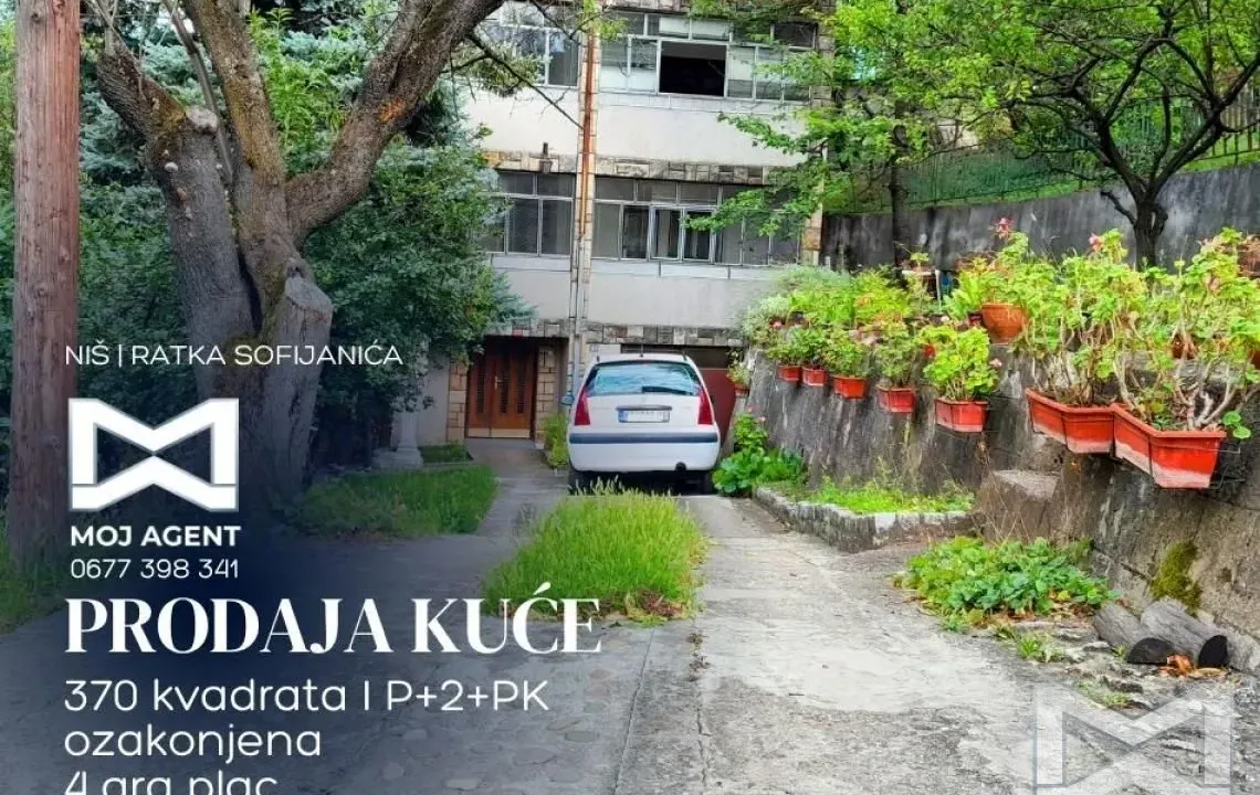 Sale, house, 370m², Palilula, Niš