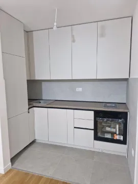 New white kitchen with built-in oven and sink. - image 3