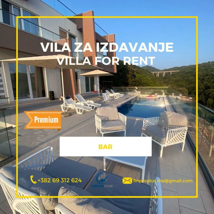 Izdavanje, kuća, 560m², Dubrava, Bar