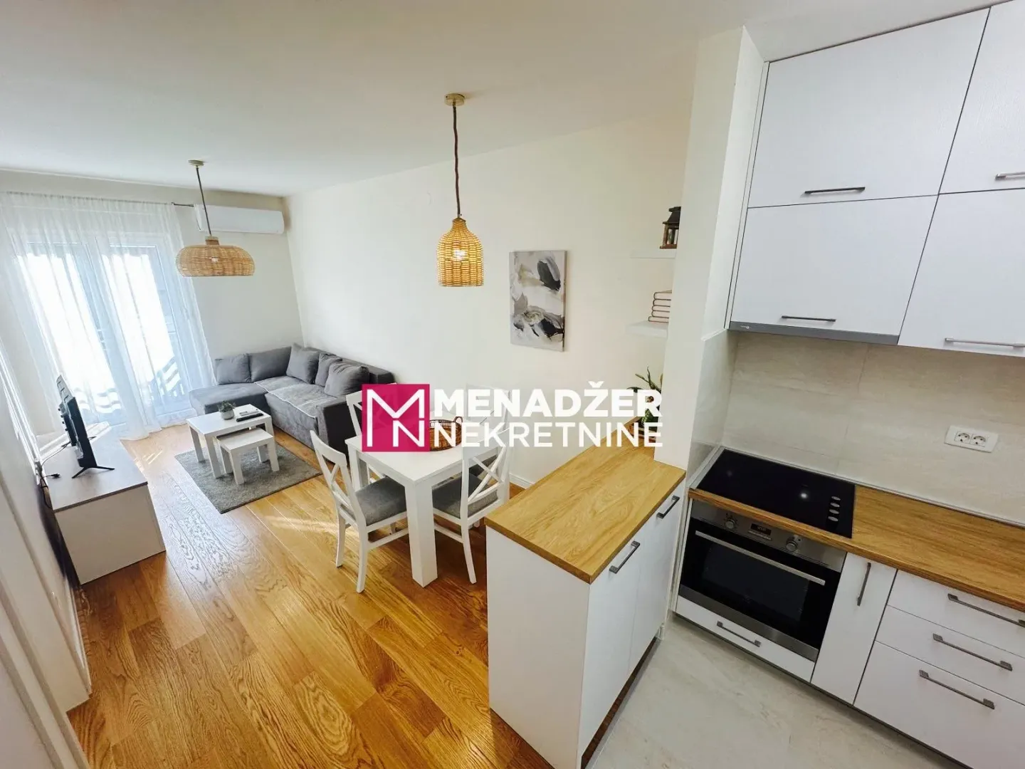 Rent, one bedroom apartment, 42m², Central Point, Podgorica