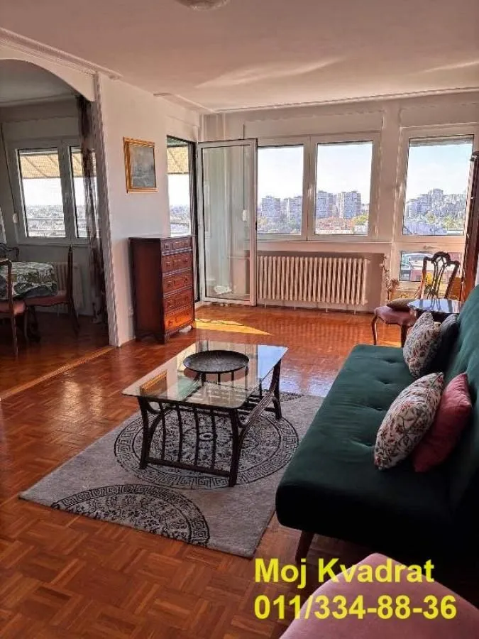 Rent, two bedroom apartment, 65m², Novi Beograd Blok 70, Novi Beograd Sve Podlokacije