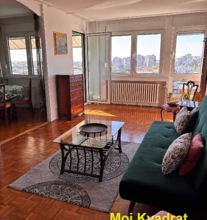 Rent, two bedroom apartment, 65m², Novi Beograd Blok 70, Novi Beograd Sve Podlokacije