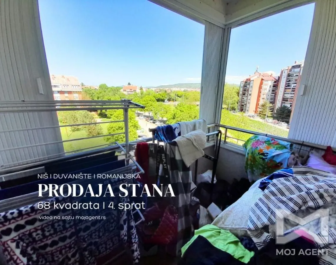 Prodaja, dvosoban stan, 68m², Medijana, Niš