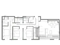 Prodaja, dvosoban stan, 134m², Novi Beograd Blok 64, Novi Beograd Sve Podlokacije - image 1