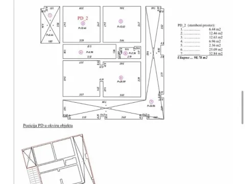 Sale, two bedroom apartment, 98m², Tivat, Crna Gora - image 13