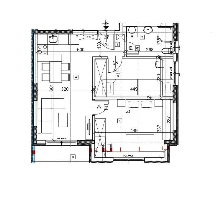 Prodaja, dvosoban stan, 58m², Uciteljsko Naselje, Zvezdara Sve Podlokacije