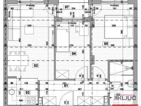 Prodaja, dvosoban stan, 54m², Telep, Novi Sad Sve Podlokacije - image 2
