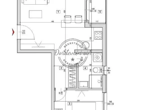 Sale, two bedroom apartment, 39m², Palisad, Zlatibor - image 3