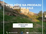 Prodaja, plac, 924m², Utjeha, Bar - image 1