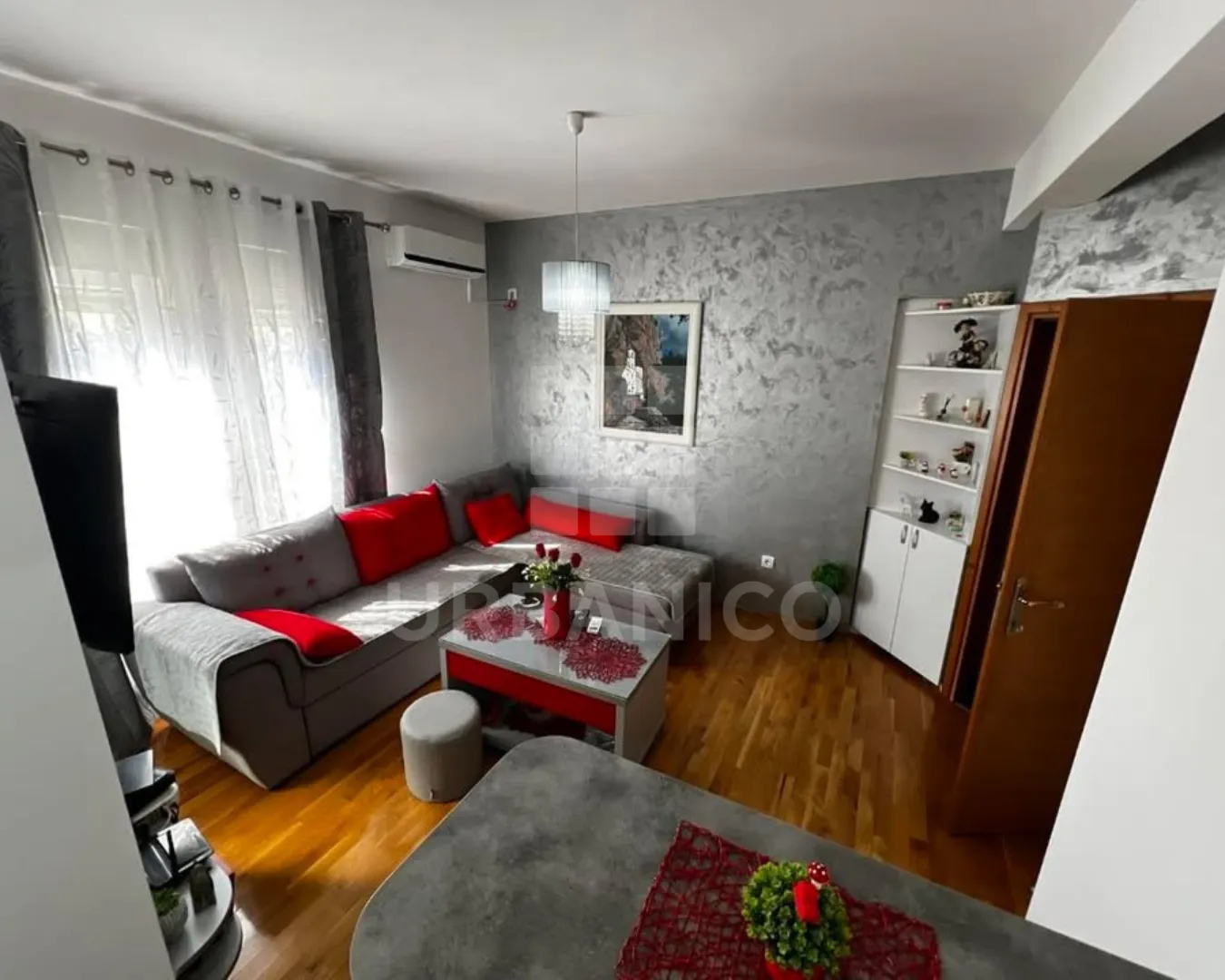 Rent, one bedroom apartment, 33m², Zabjelo, Podgorica