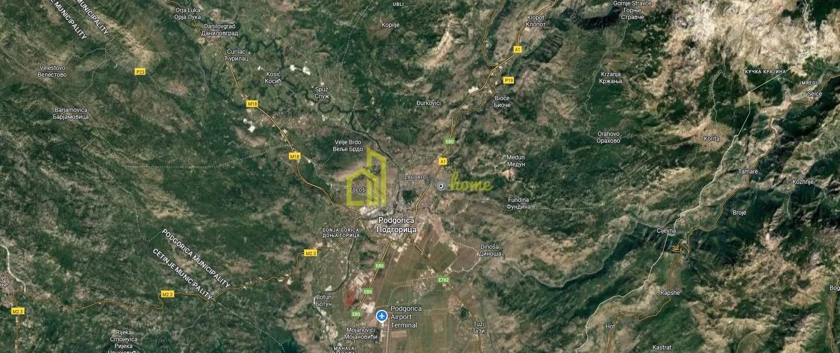 Prodaja, plac, 5061m², Masline, Podgorica