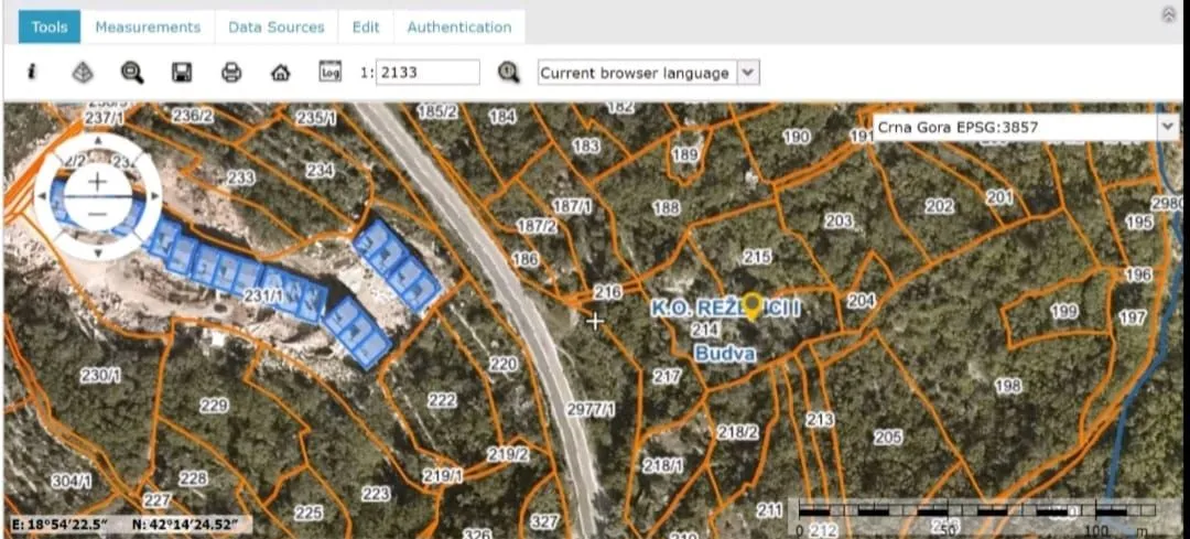 Prodaja, plac, 2650m², Budva, Crna Gora