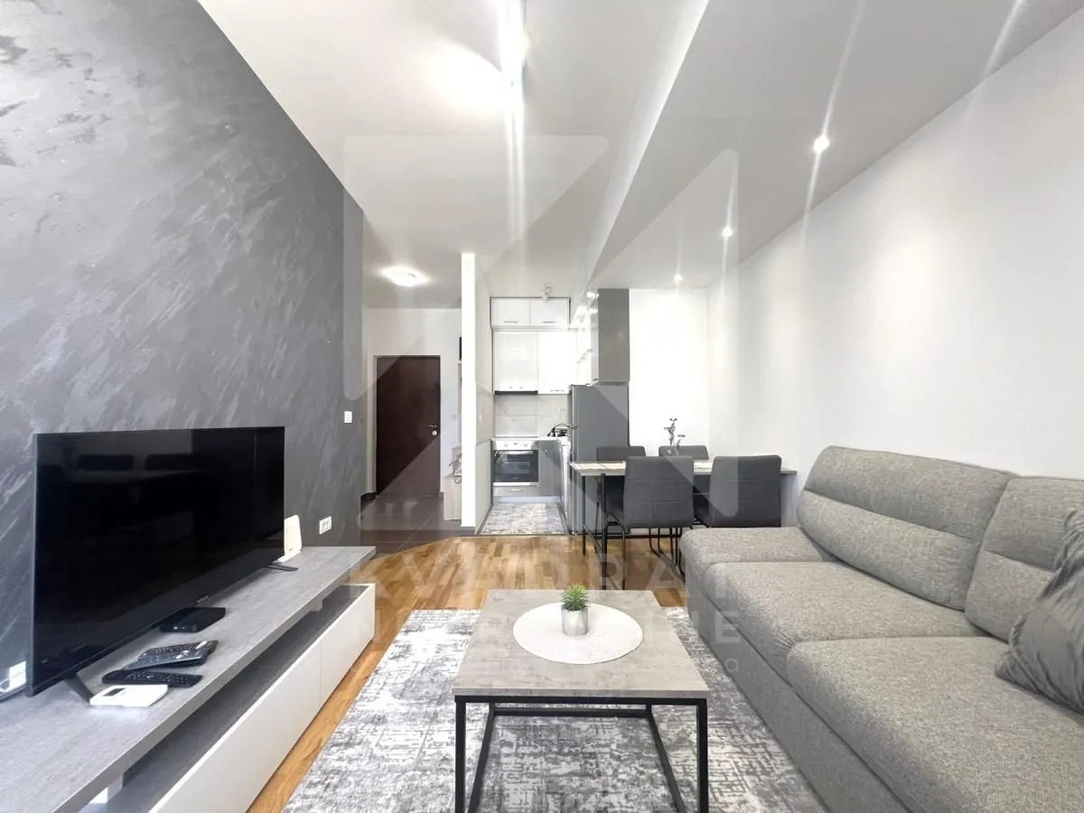 Rent, one bedroom apartment, 40m², Stari Aerodrom, Podgorica