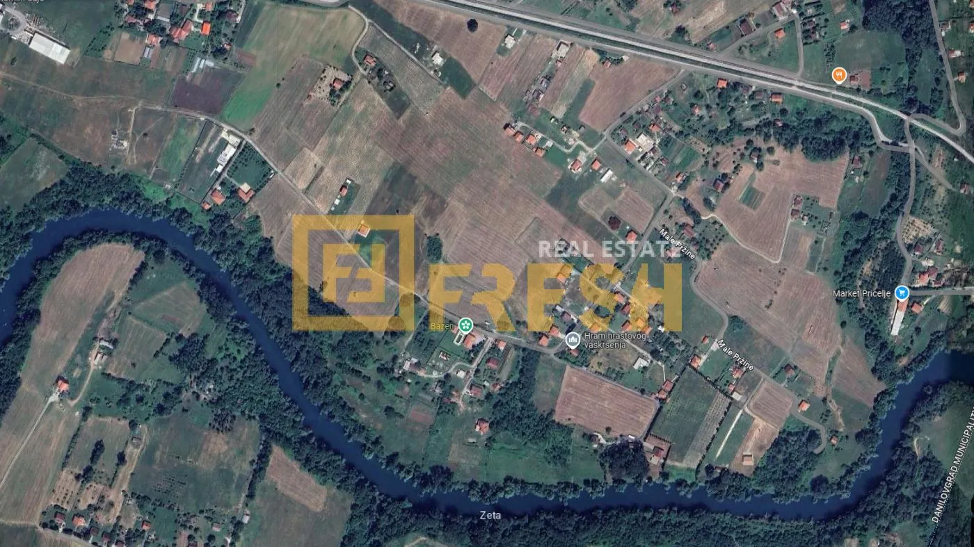 Prodaja, plac, 749m², Danilovgrad, Crna Gora