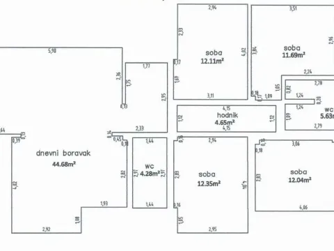 Izdavanje, kuća, 110m², Kava, Tivat - image 11