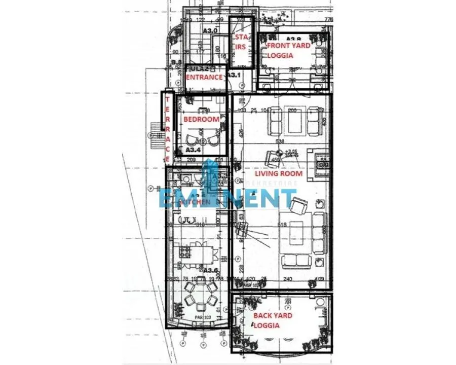 Rent, apartment, 300m², Savski Venac, Beograd