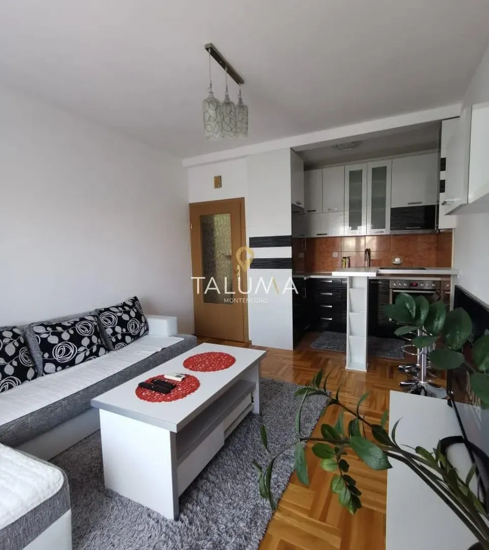 Rent, one bedroom apartment, 43m², Zabjelo, Podgorica
