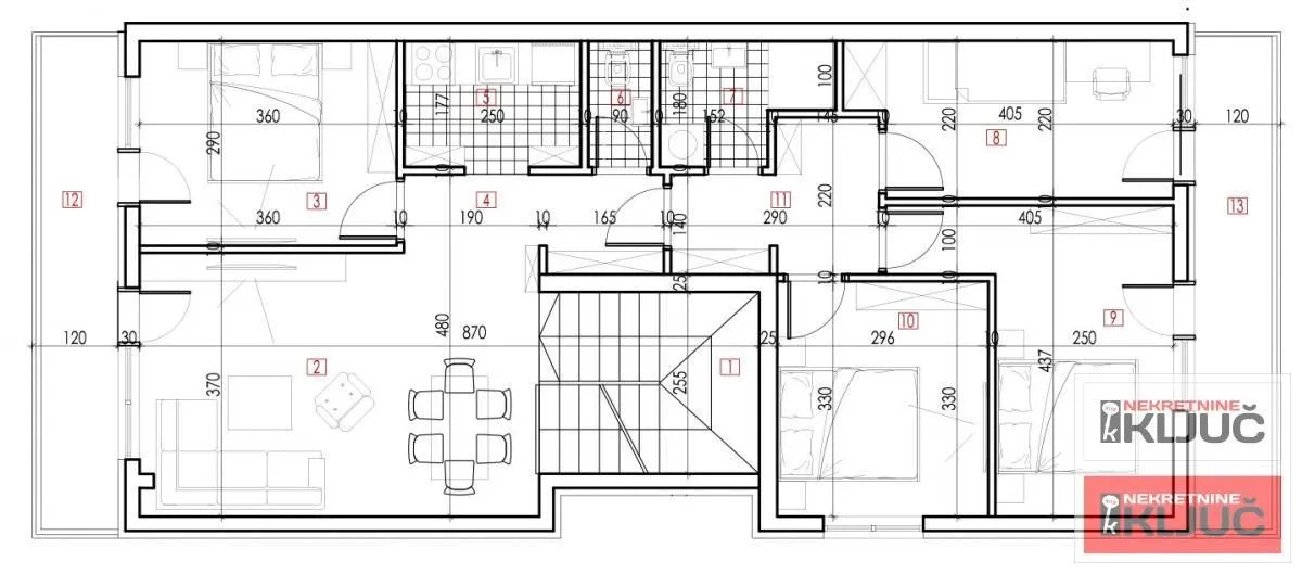 Prodaja, stan, 109m², Petrovaradin, Novi Sad