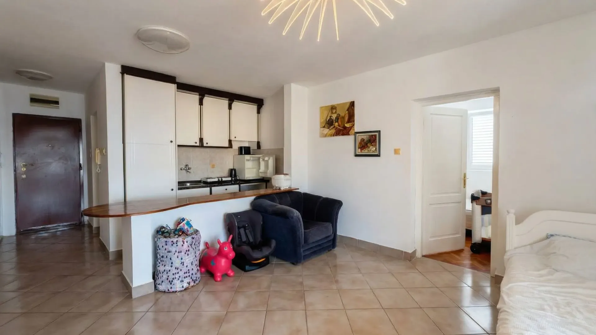 Sale, two bedroom apartment, 45m², Sveti Stefan, Budva