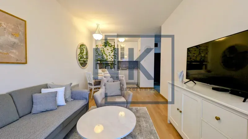 Rent, one bedroom apartment, 45m², Pobrežje, Podgorica