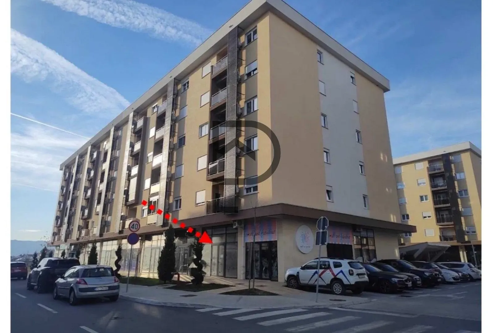Izdavanje, poslovni prostor, 74m², New City, Podgorica