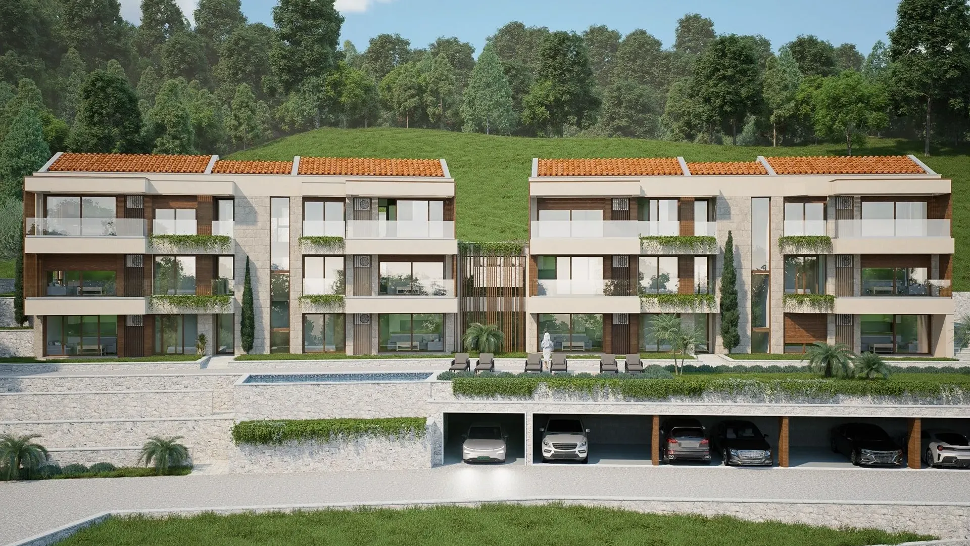 Sale, apartment, 54m², Blizikuće, Budva