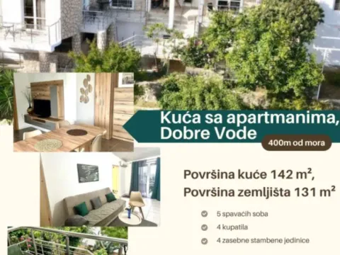  House for Sale, 142m2, Dobre Vode, Bar