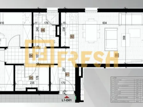 Prodaja, dvosoban stan, 60m², Zagorič, Podgorica - image 7