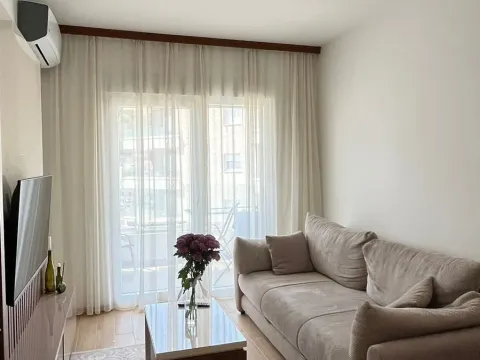 Izdavanje, jednosoban stan, 45m², Budva, Crna Gora