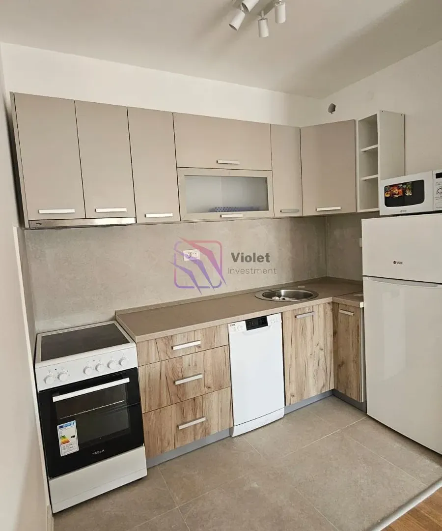 Rent, one bedroom apartment, 42m², Stari Aerodrom, Podgorica