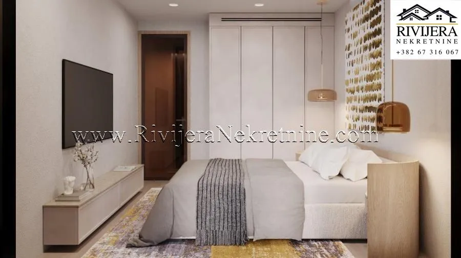 Prodaja, jednosoban stan, 57m², Tivat, Crna Gora