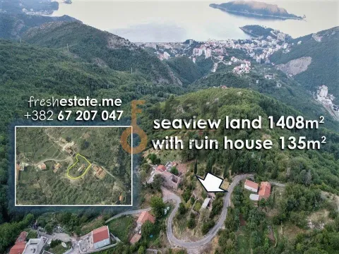 Prodaja, plac, 1408m², Budva, Crna Gora - image 1