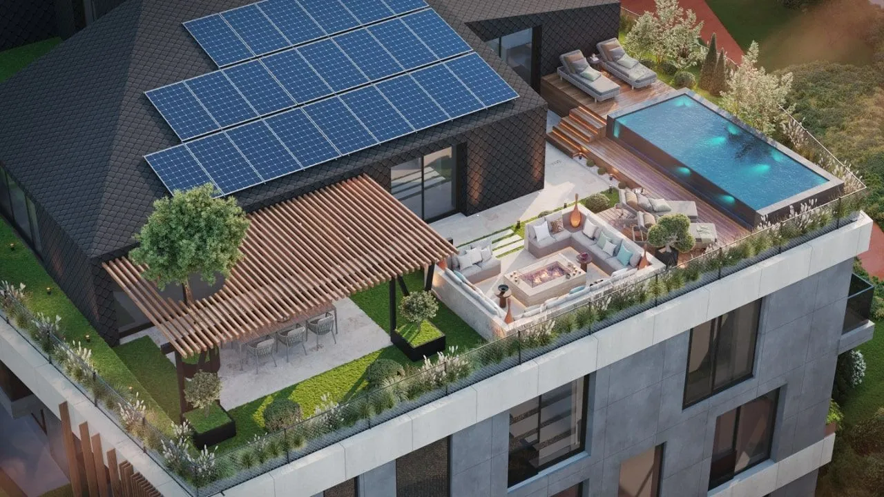 Emerald Garden Residence Penthouse