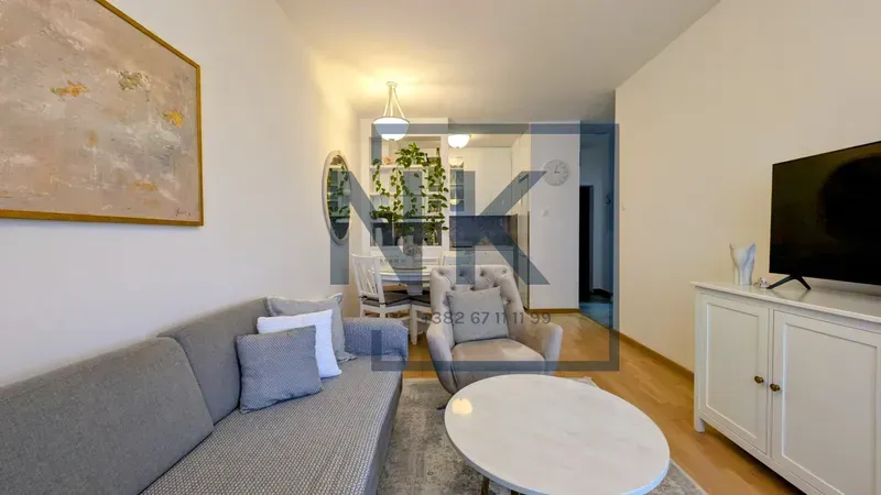 Rent, one bedroom apartment, 45m², Pobrežje, Podgorica