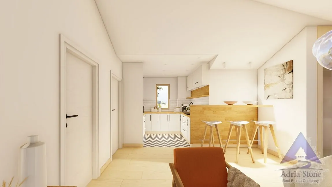 Sale, two bedroom apartment, 82m², Dumidran, Tivat