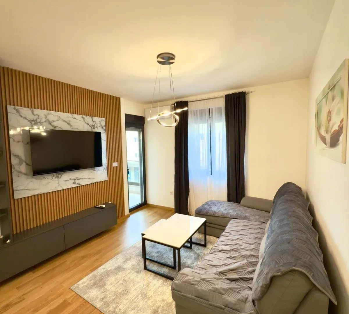 Rent, one bedroom apartment, 48m², City Kvart, Podgorica