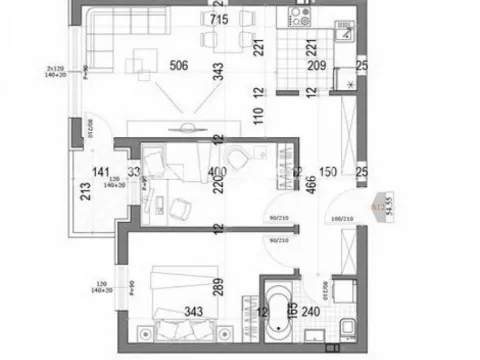 Prodaja, trosoban stan, 57m², Telep, Novi Sad Sve Podlokacije - image 1