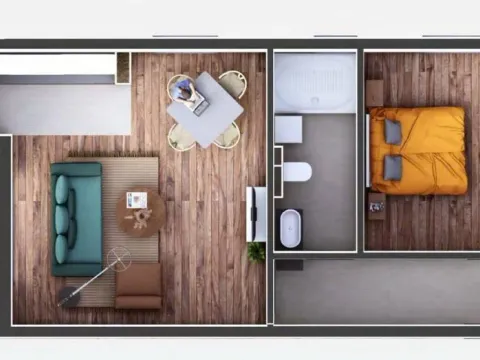 Prodaja, jednosoban stan, 55m², Momišići, Podgorica - image 6