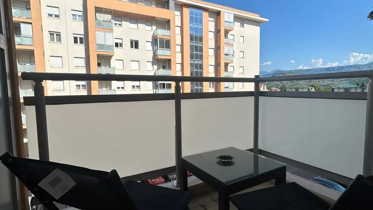 Rent, one bedroom apartment, 44m², City Kej, Podgorica