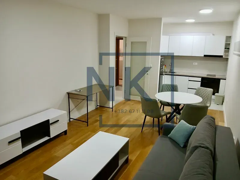 Rent, one bedroom apartment, 49m², Central Point, Podgorica