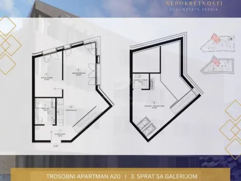 Sale, two bedroom apartment, 65m², Kopaonik, Srbija - image 5