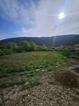 Pogled na prostrano zeleno zemljište sa brdima u pozadini. - image 2