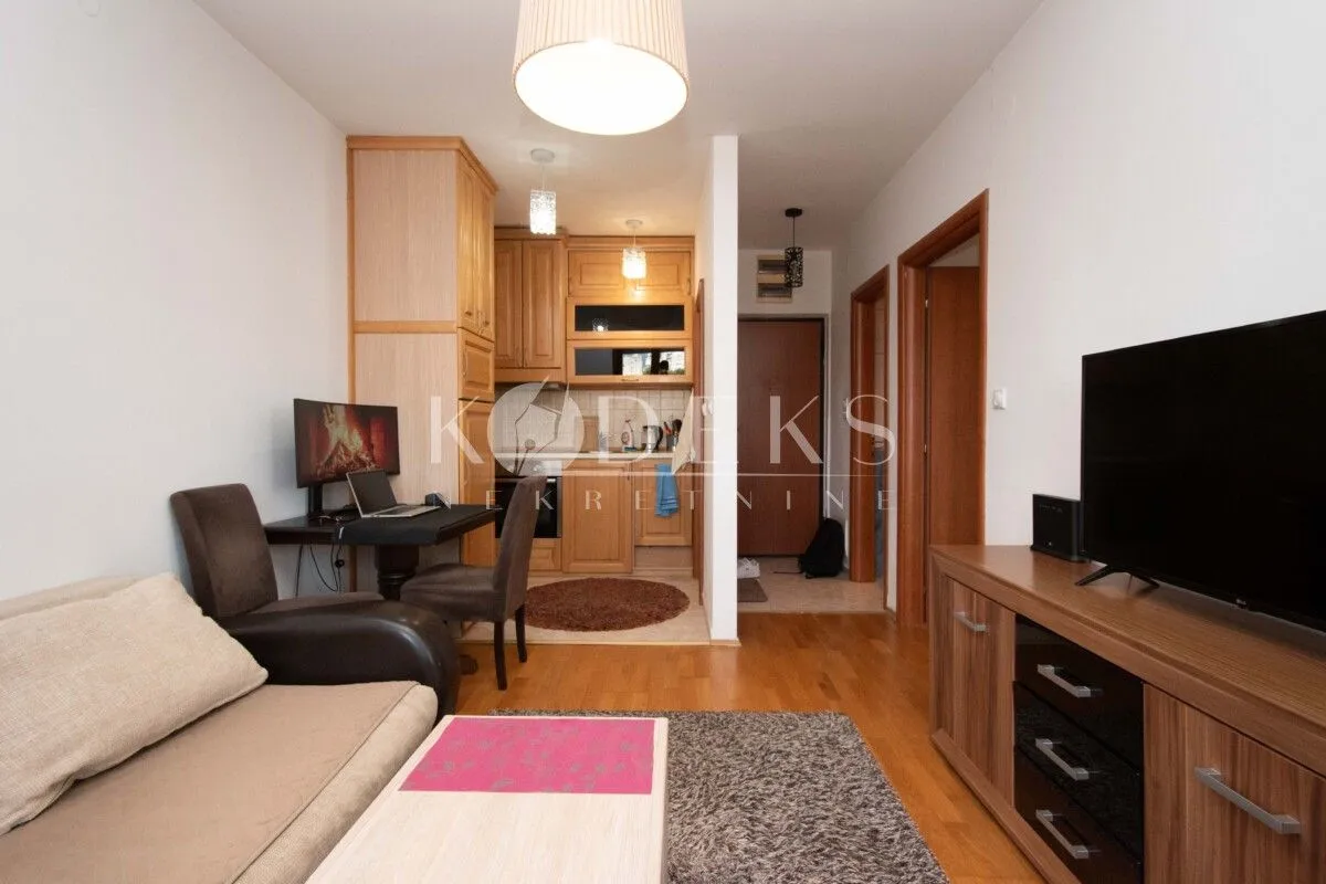 Rent, one bedroom apartment, 34m², Pobrežje, Podgorica