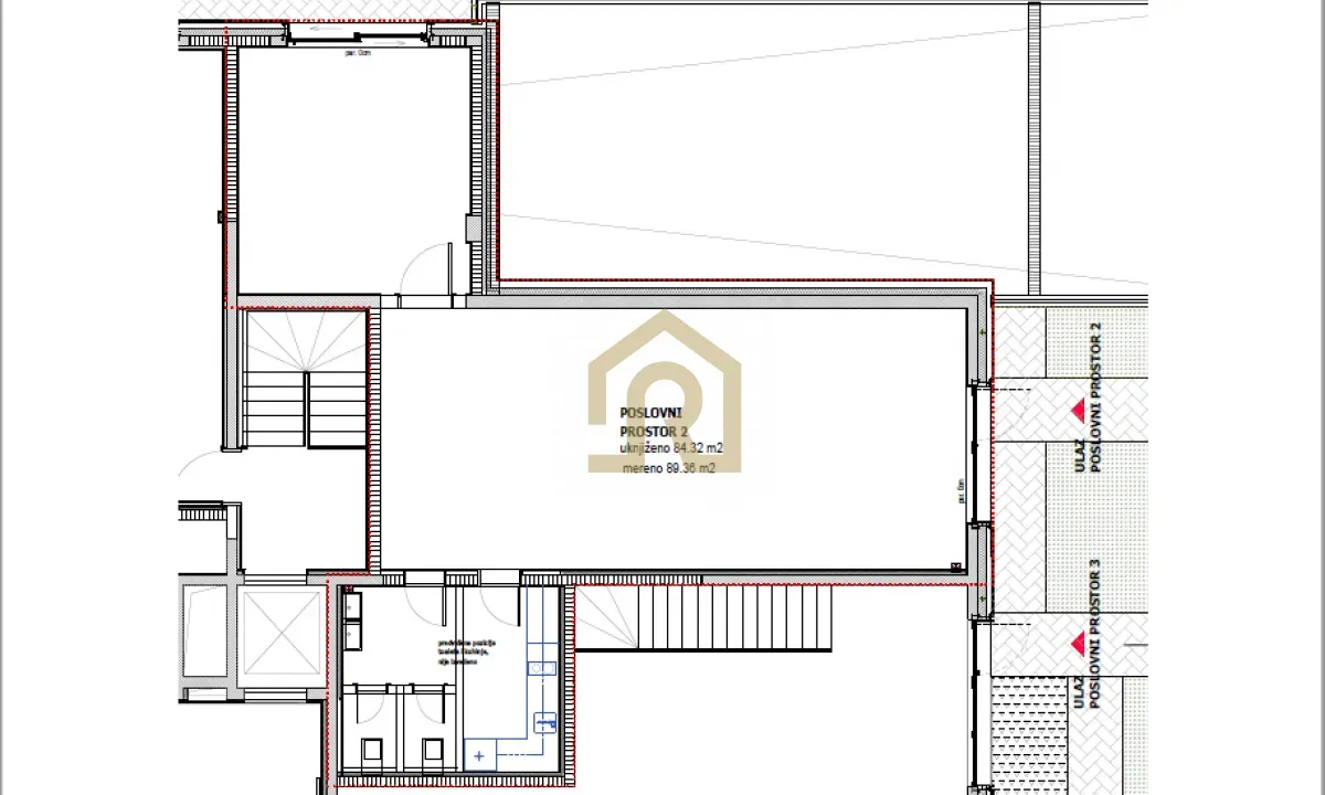 Sale, office space, 89m², Savski Venac, Beograd