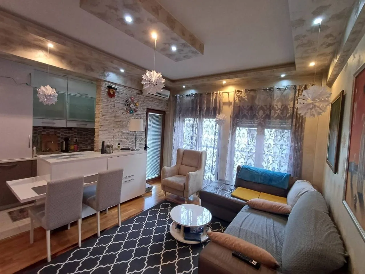 Rent, two bedroom apartment, 56m², Blok 9, Podgorica