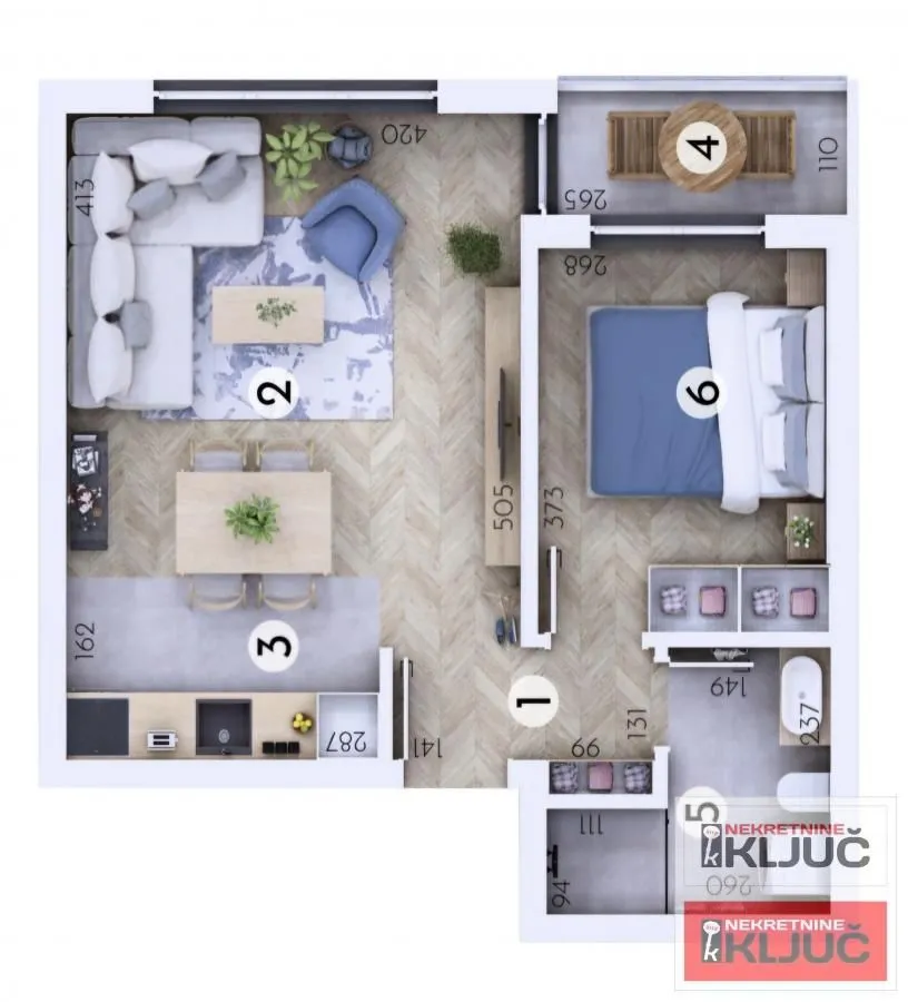 Prodaja, dvosoban stan, 41m², Veternik, Novi Sad Sve Podlokacije
